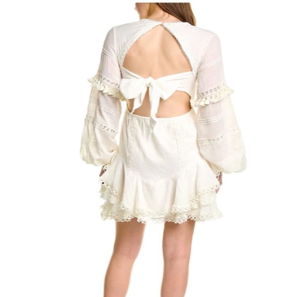 White Hemant & Nandita Mini Dress - Picture 2 of 6